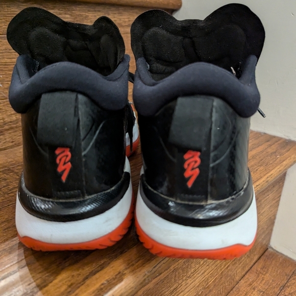 Jordan Zion 1 Black White Crimson Red Basketball Shoes D Mens Size 11 - Picture 12 of 16